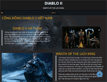 Tablet Screenshot of diablo2-vn.com